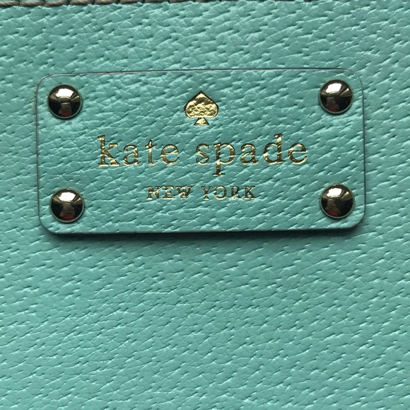 kate spade teal small purse - Picture 4 of 5